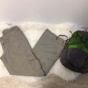 North Face Cargo Pants A5 Series Khaki